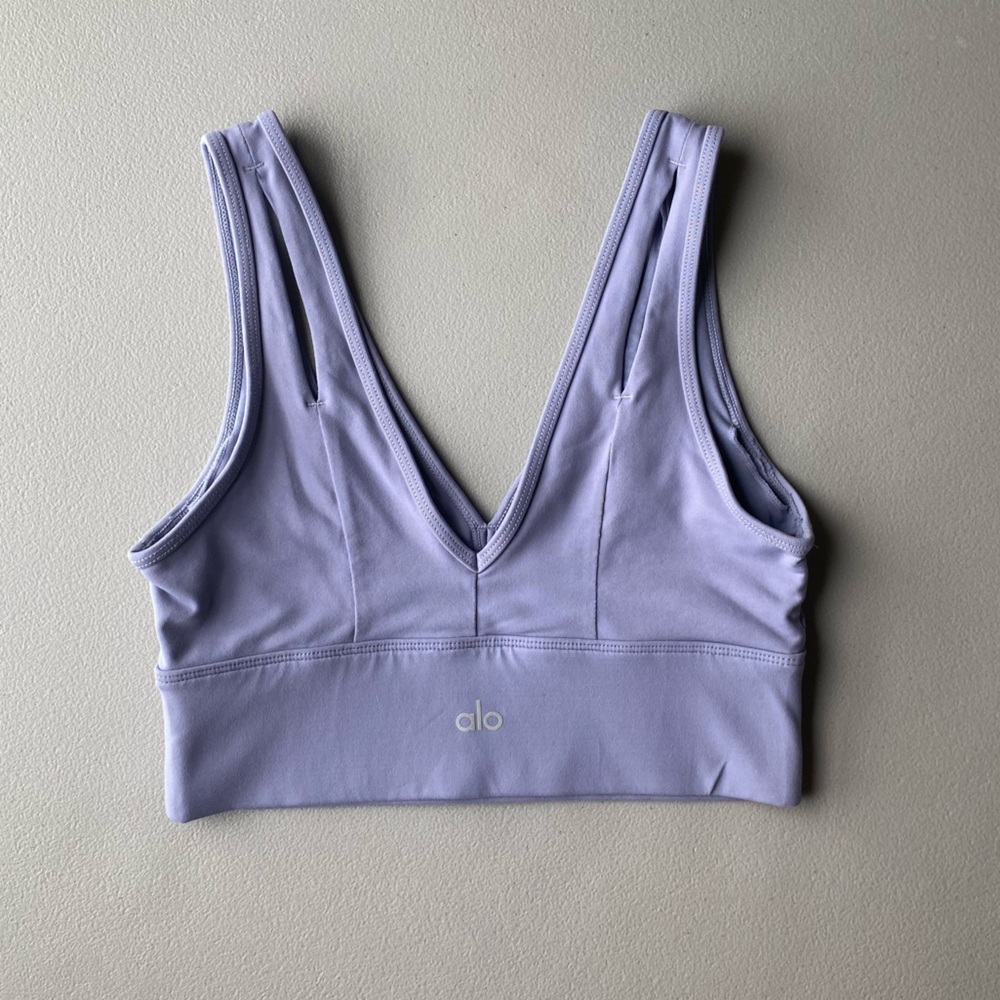 Alo V-neck sport bra